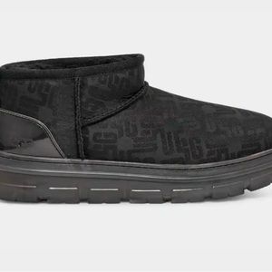 UGG classic ultra mini monogram boots, Brand new.